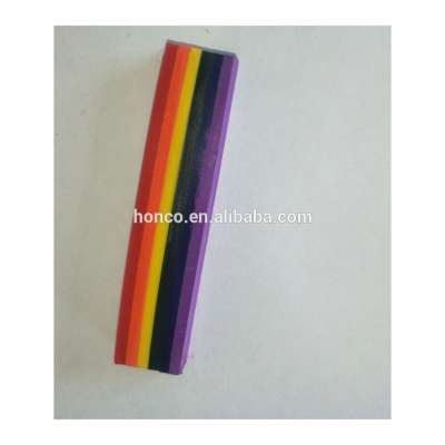 Hot selling 6 Rainbow Colors Fan Brush Face Paint