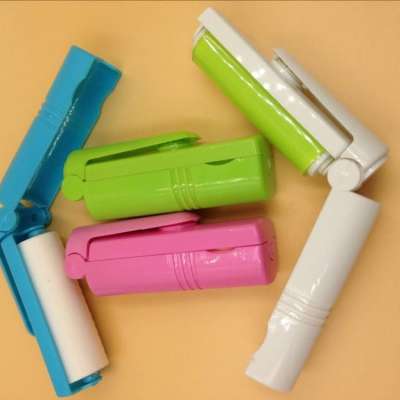 Mini  pet hair remover bunk buddy copper scrub cloth stick roller set poison remover dusty brush