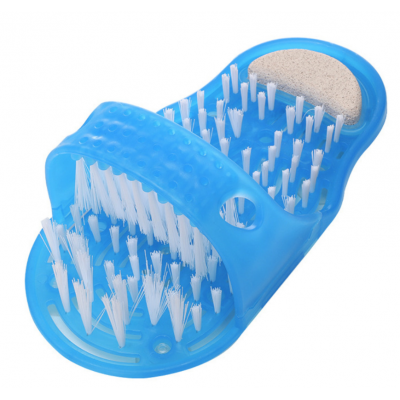 Plastic Feet Massage Slippers Bath Shoes Brush Pumice Stone Foot Scrubber Spa Shower Remove Dead Skin Foot Care Tool